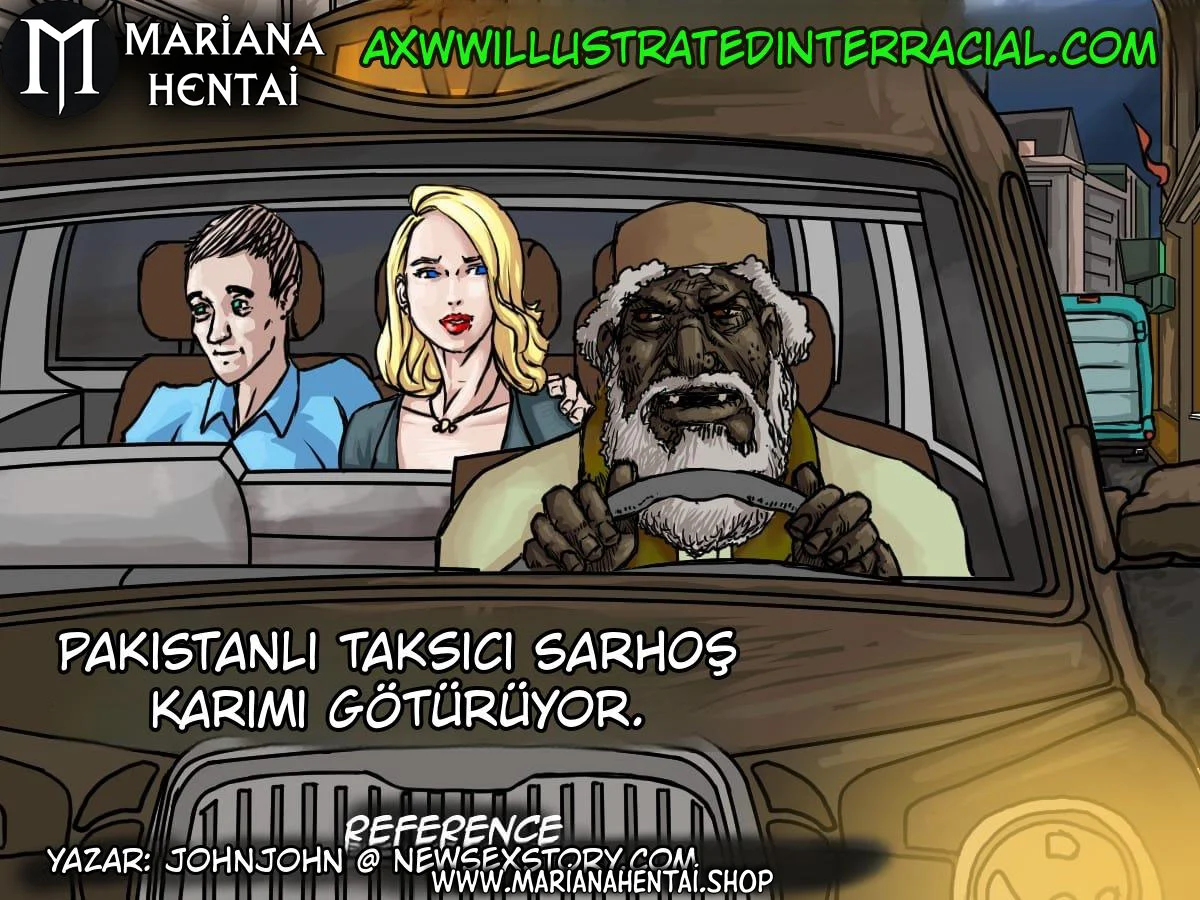 Pakistanlı Taksici Karımı Götürüyor!